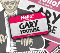 Gary YouTube lapel pin
